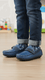Boys Navy Formal Moccasin KD2505