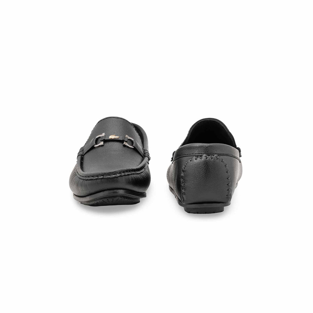 Boys Black Formal Moccasin KD2509