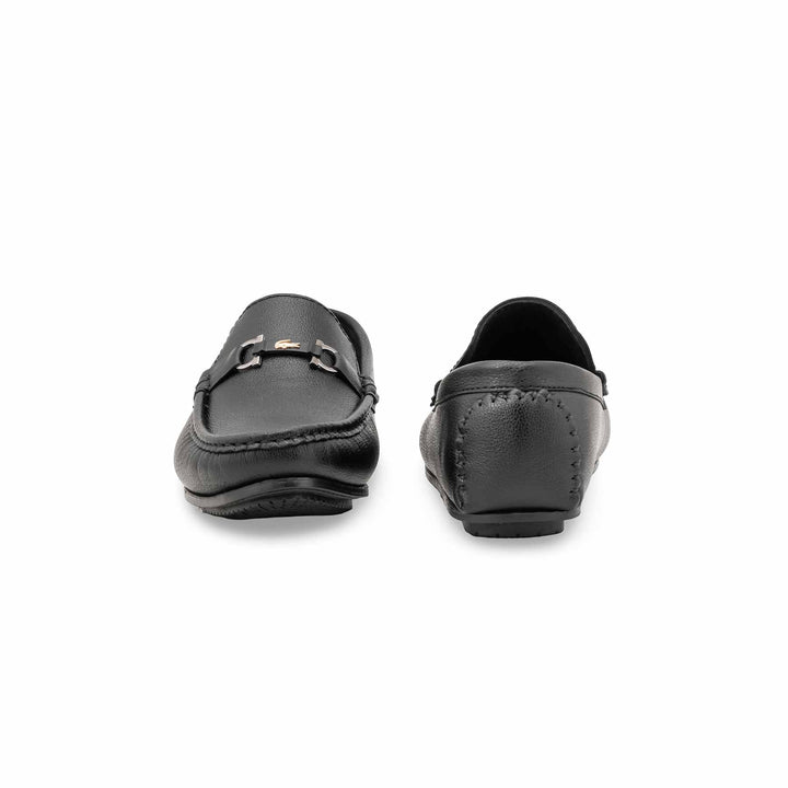Boys Black Formal Moccasin KD2509