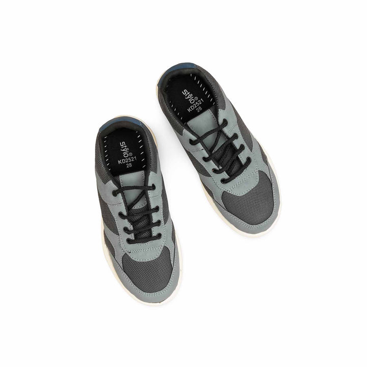 Boys Grey Casual Jogger KD2521