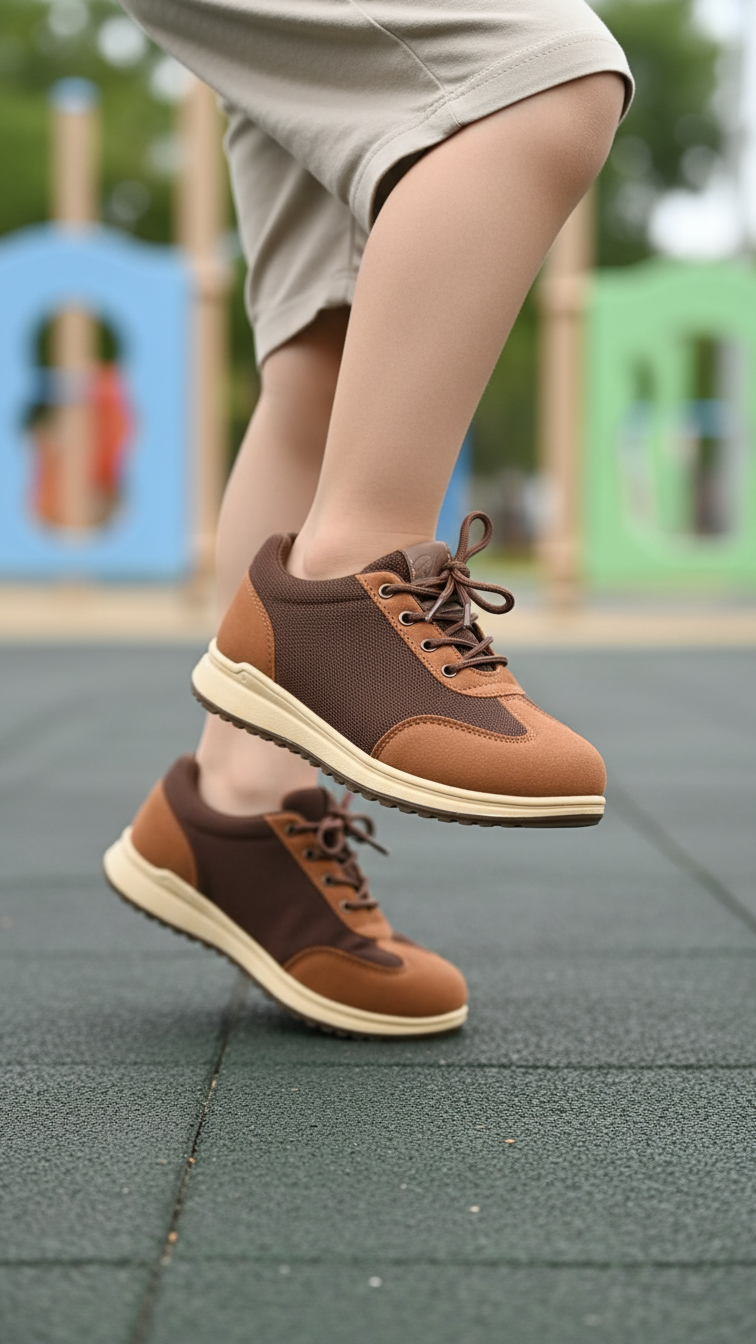 Boys Brown Casual Jogger KD2523