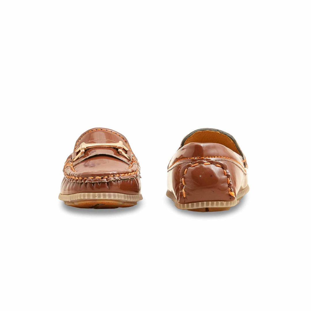 Boys Mustard Formal Moccasin KD2527