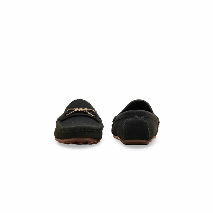 Boys Black Formal Moccasin KD2528