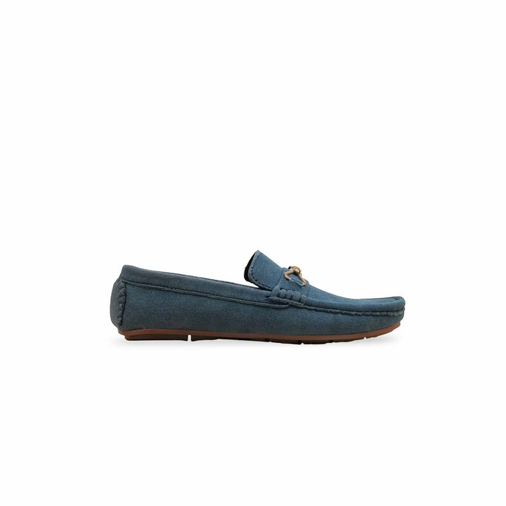 Boys Navy Formal Moccasin KD2528