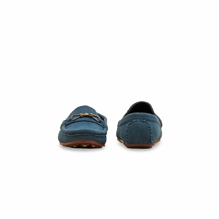 Boys Navy Formal Moccasin KD2528