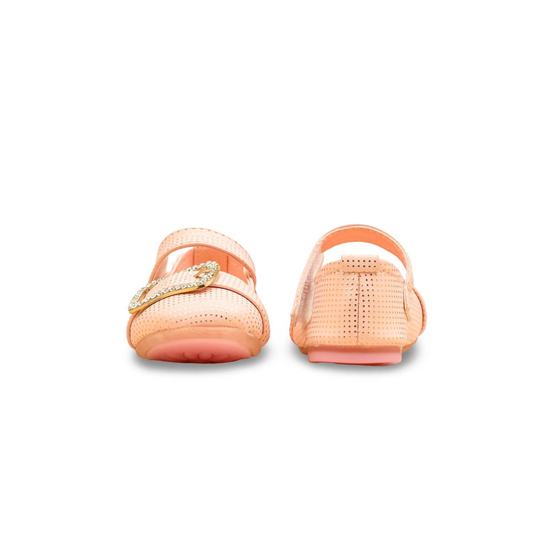 Girls Pink Fancy Pumps KD2530