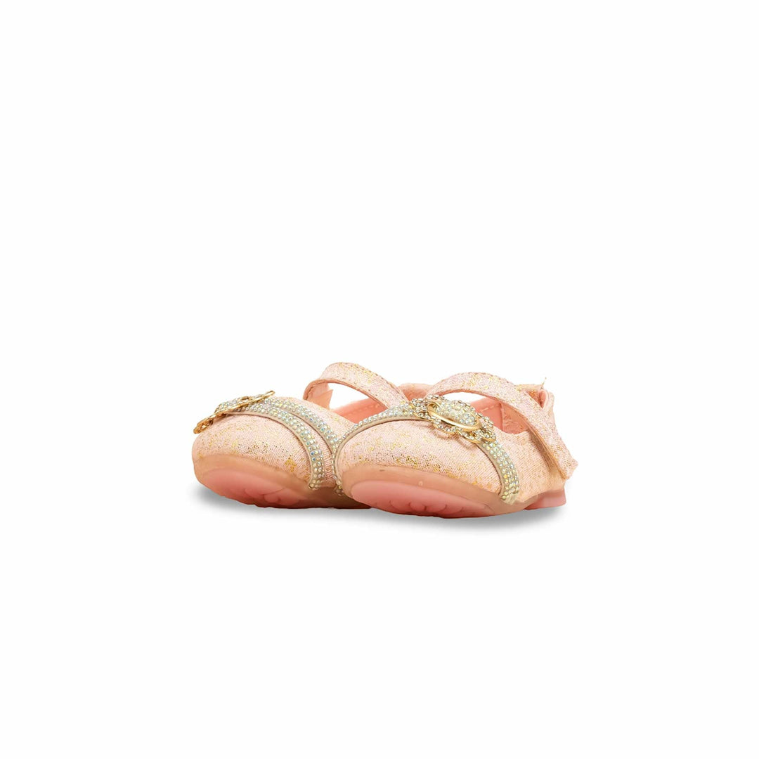 Girls Pink Fancy Pumps KD2532