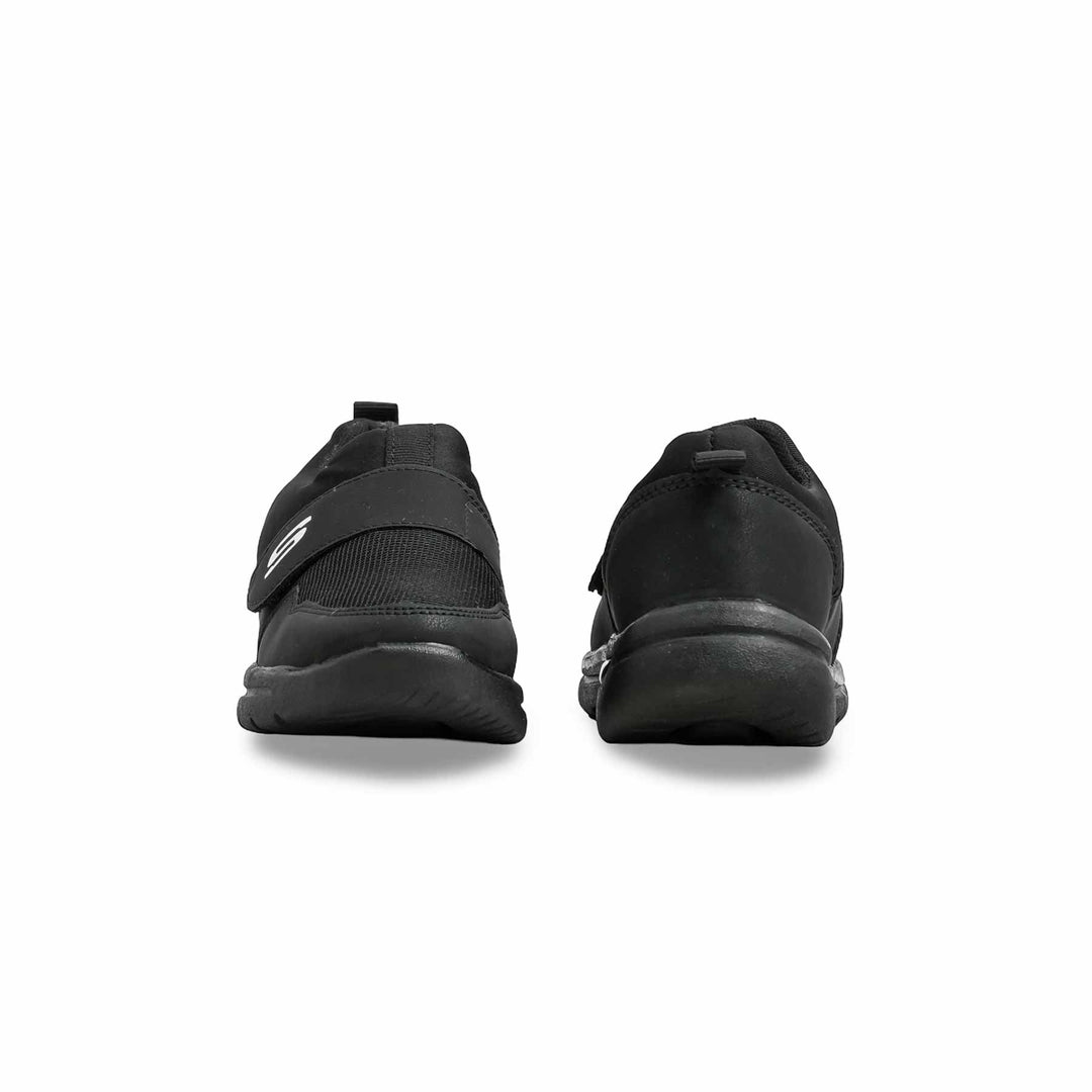 Boys Black Casual Canvas KD2533