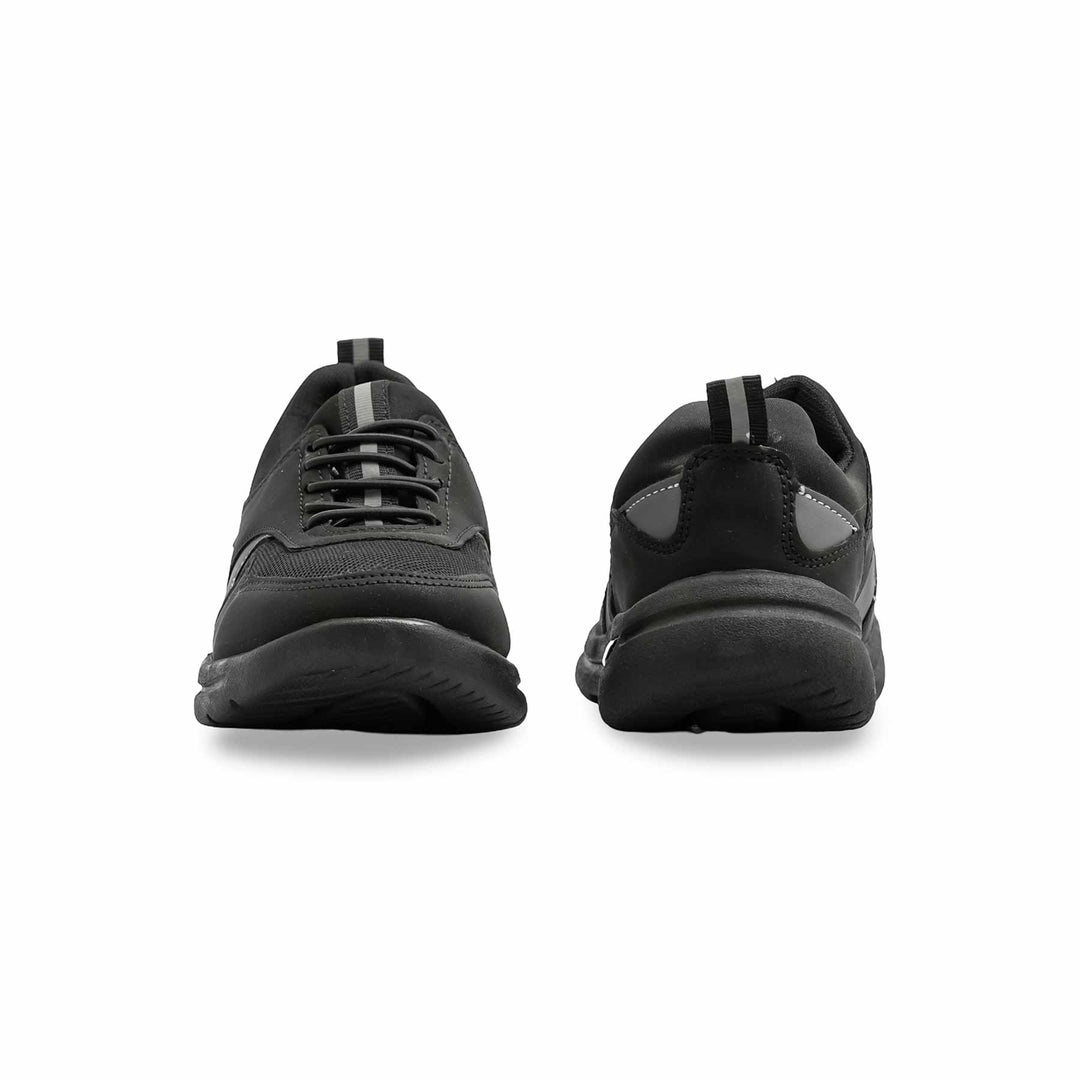 Boys Black Casual Canvas KD2534