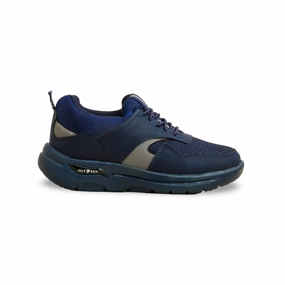 Boys Navy Casual Canvas KD2534