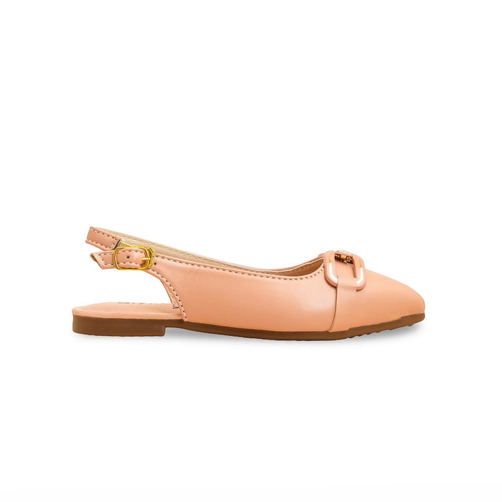 Girls Pink Formal Pumps KD2542