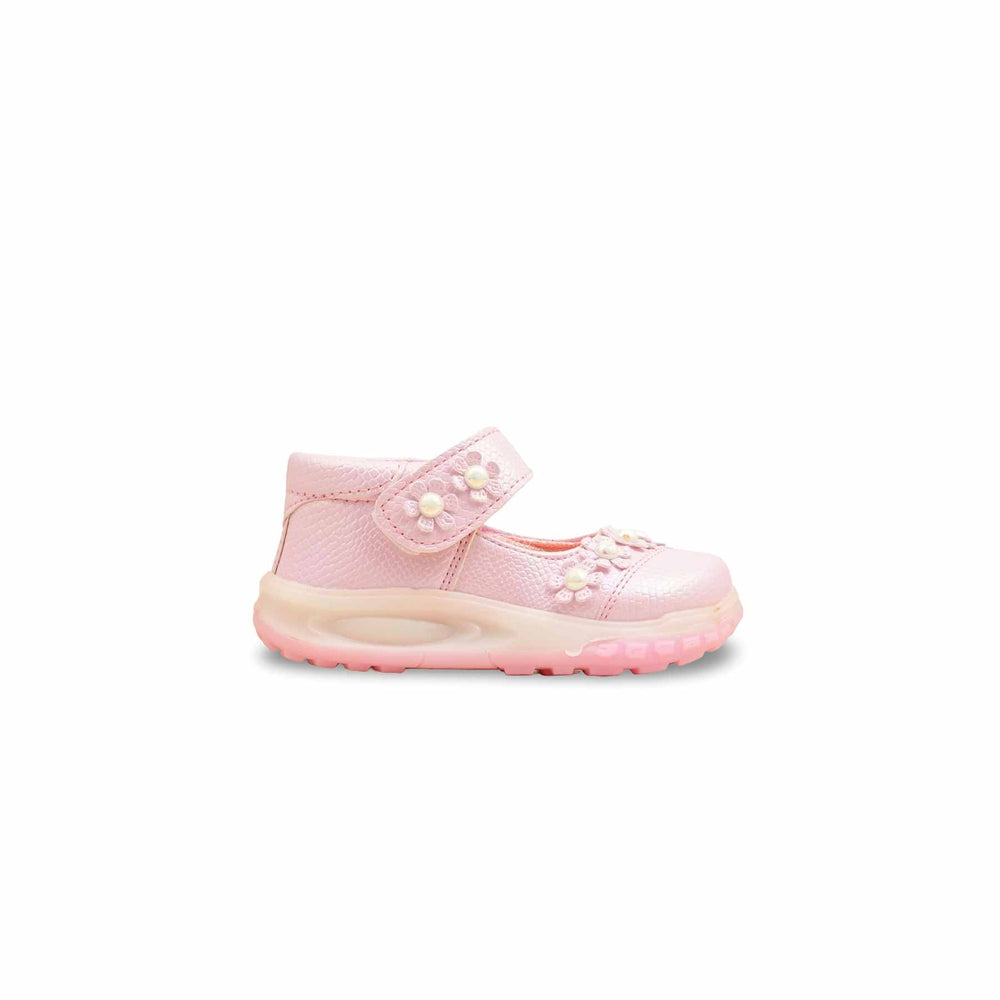 Girls Pink Formal Pumps KD2549