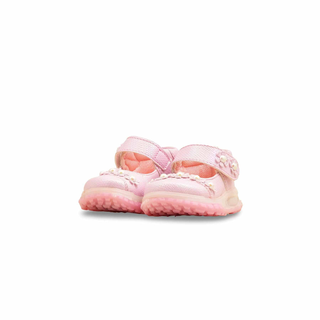 Girls Pink Formal Pumps KD2549