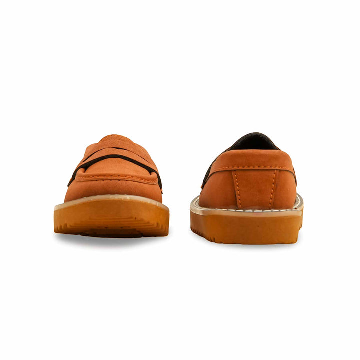 Boys Mustard Formal Moccasin KD2552