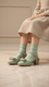 Girls PISTAGREEN Formal Pumps KD2566