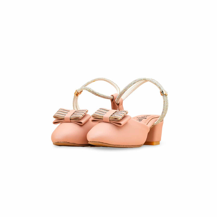 Girls Pink Formal Pumps KD2566