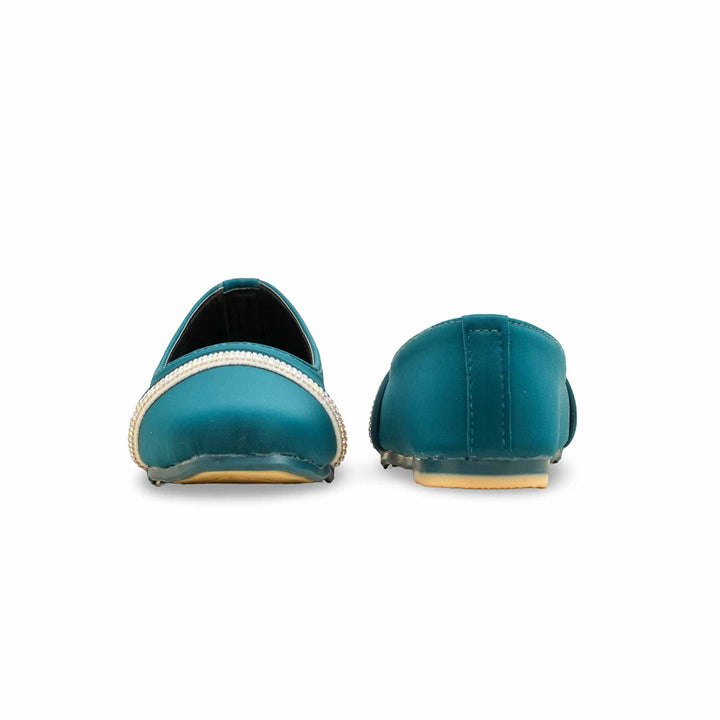 Girls Blue Formal Pumps KD2570