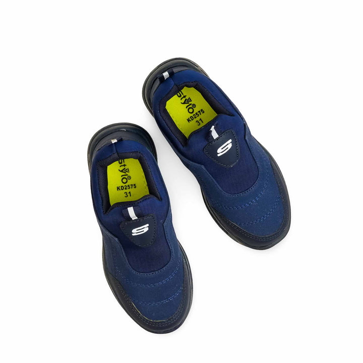 Boys Navy Casual Canvas KD2575