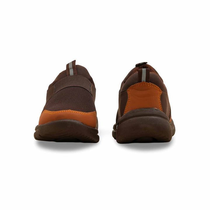 Boys Brown Casual Canvas KD2576