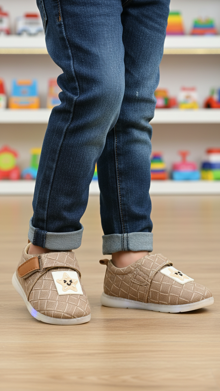 Babies Brown Casual Booties KD2589