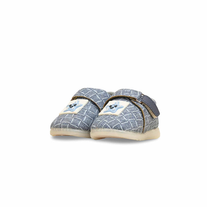 Babies Blue Casual Booties KD2589