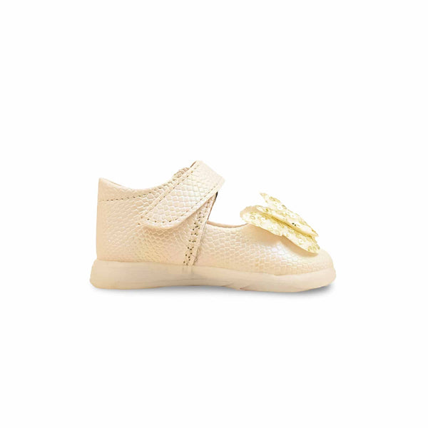Babies Golden Casual Booties KD2590