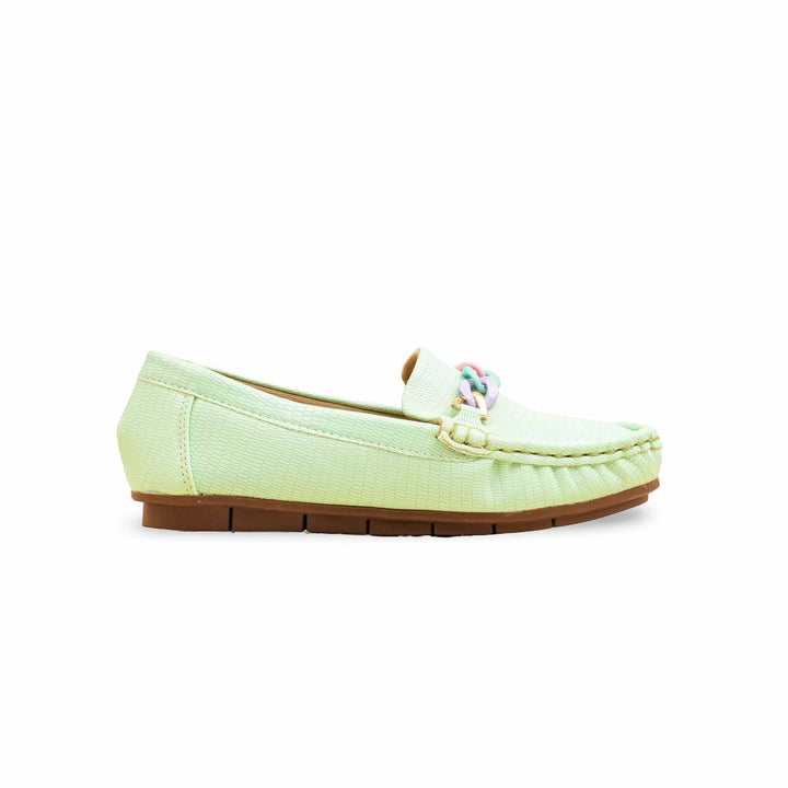 Girls PISTAGREEN Casual Moccasin KD2596