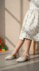 Girls Golden Fancy Pumps KD2606