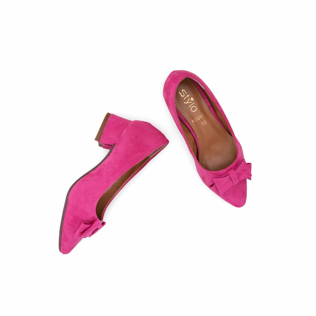 Girls Rose Formal Pumps KD2613