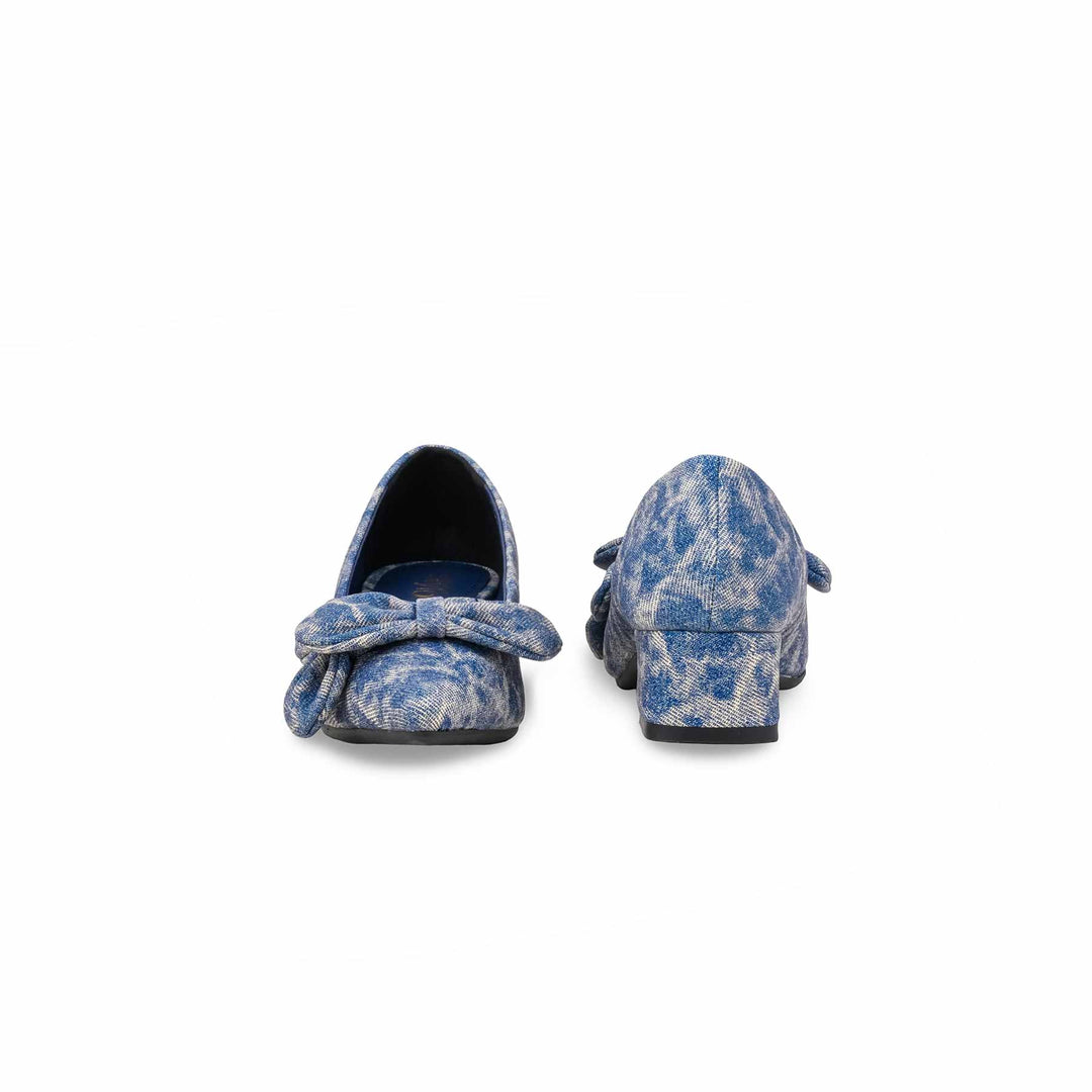 Girls Navy Formal Pumps KD2614