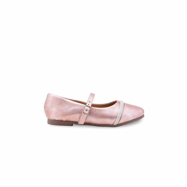 Girls Pink Formal Pumps KD2620