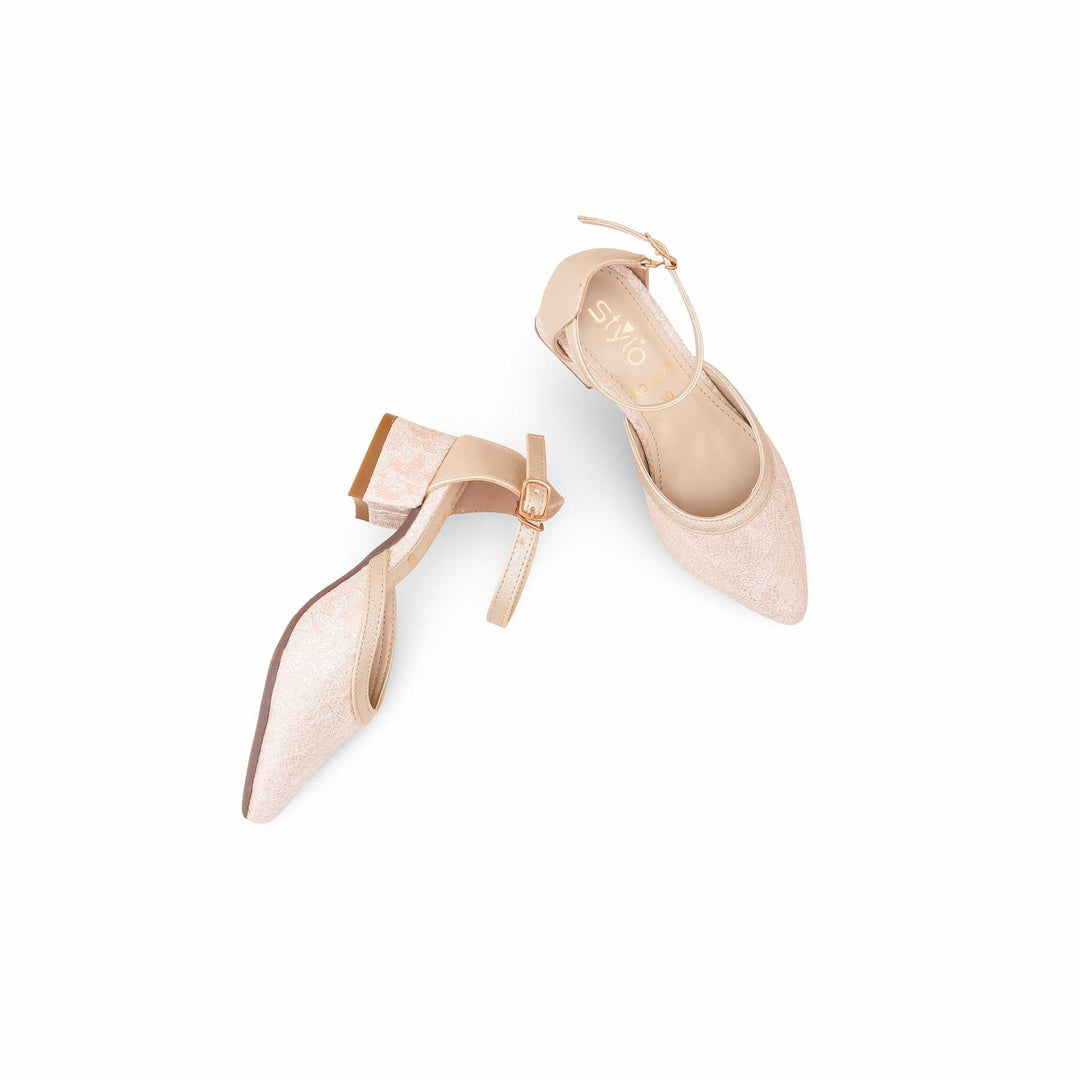 Girls Pink Fancy Pumps KD2625