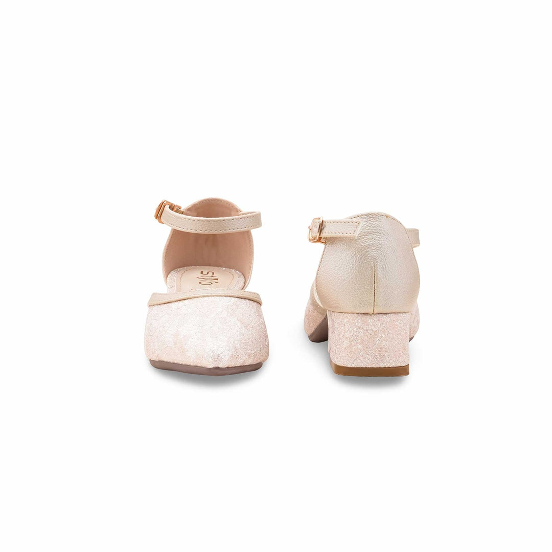 Girls Pink Fancy Pumps KD2625