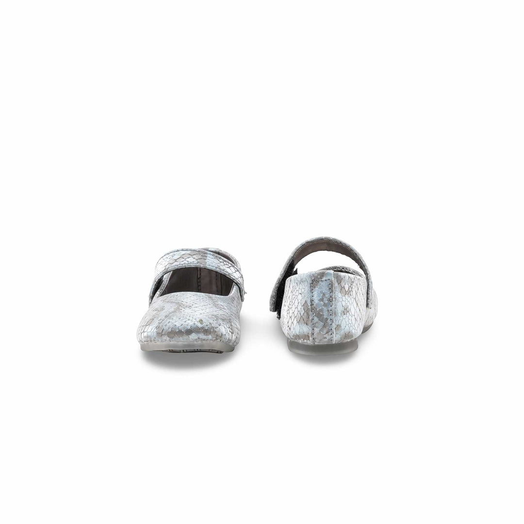 Girls Grey Fancy Pumps KD2632