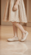 Girls Golden Fancy Pumps KD2635