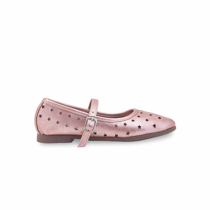 Girls Pink Casual Pumps KD2640