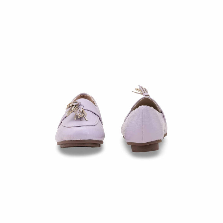 Girls Lilac Formal Pumps KD2642