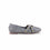 Girls Grey Formal Pumps KD2643