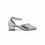 Girls Silver Formal Pumps KD2645