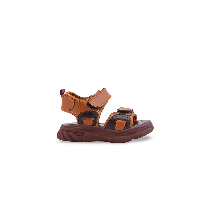 Boys Brown Casual Sandal KD2649