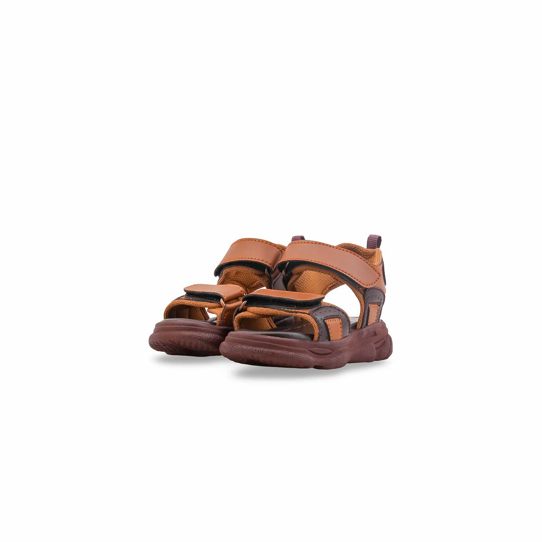 Boys Brown Casual Sandal KD2649