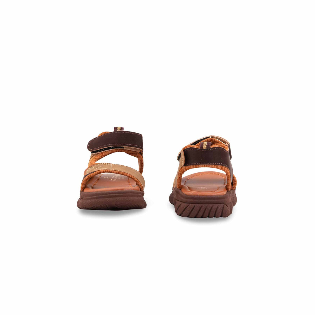 Boys Brown Casual Sandal KD2650