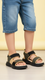 Boys Grey Casual Sandal KD2650