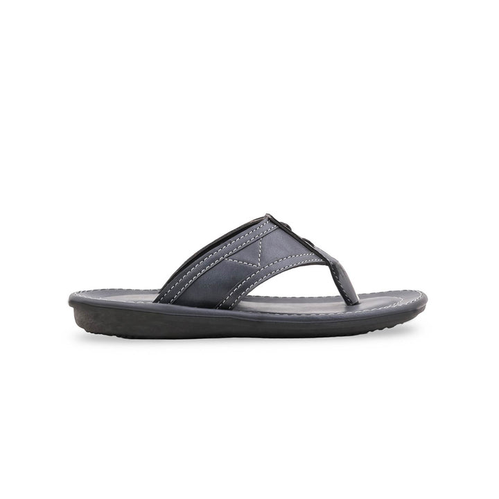 Boys Grey Casual Slipper KD2653