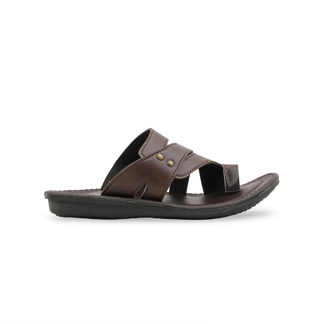 Boys Coffee Formal Slipper KD2654