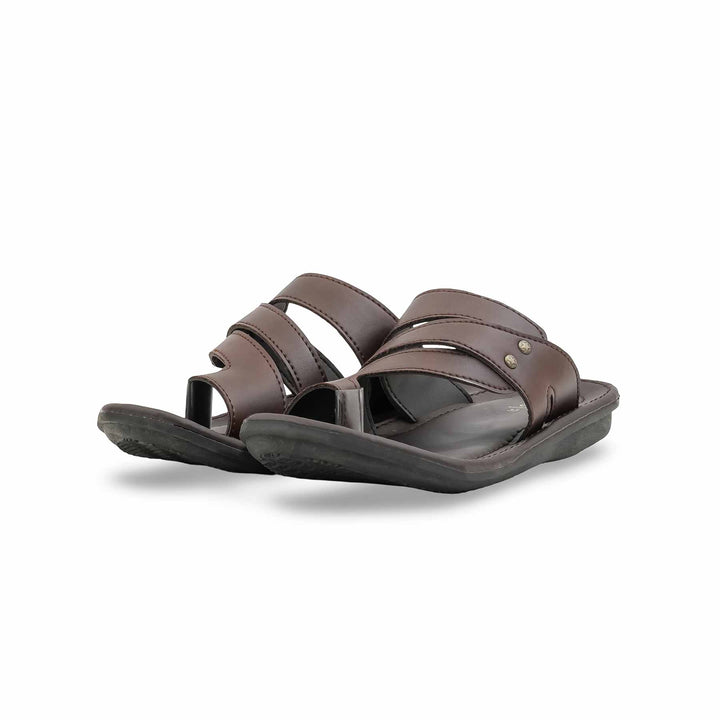 Boys Coffee Formal Slipper KD2654