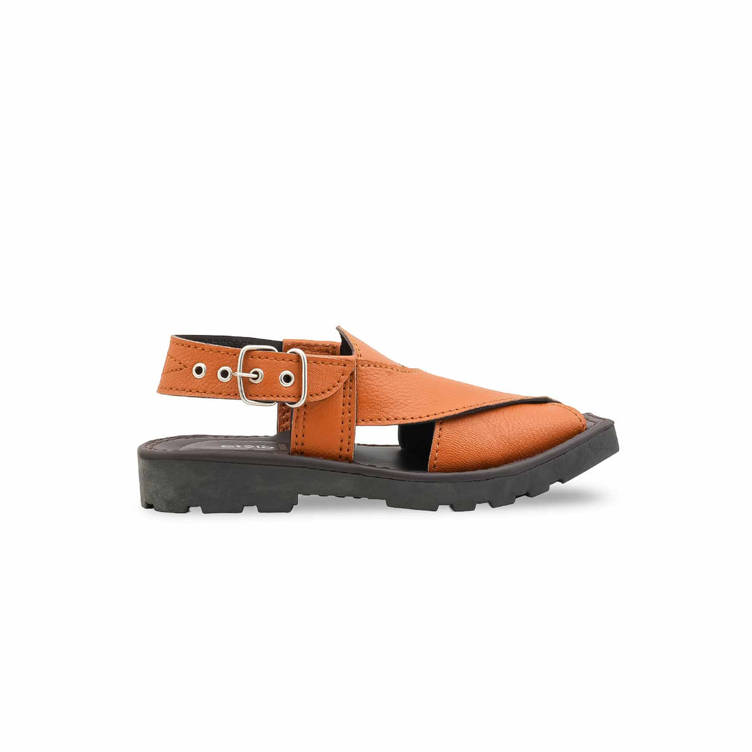 Boys Mustard Peshawari Chappal KD2656