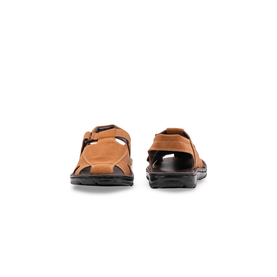 Boys Brown Formal Sandal KD2664