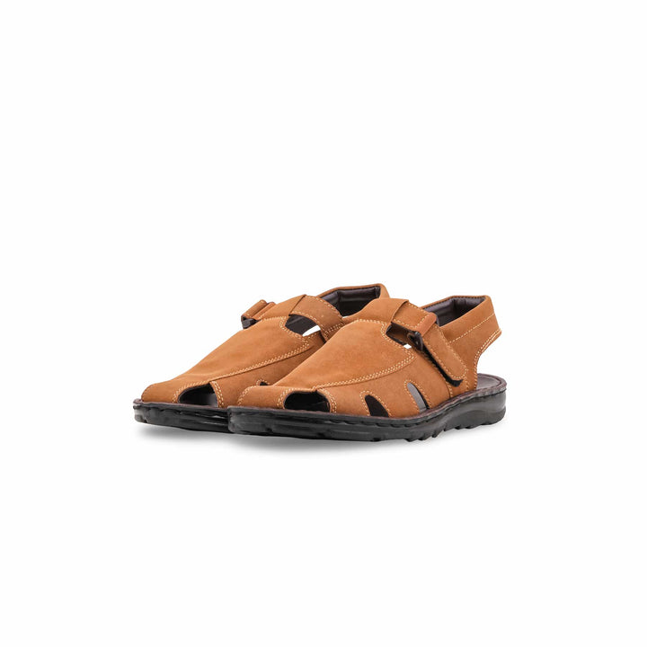 Boys Brown Formal Sandal KD2664