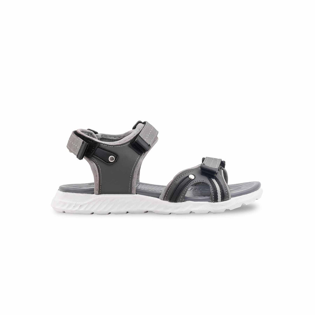 Boys Grey Casual Sandal KD2667